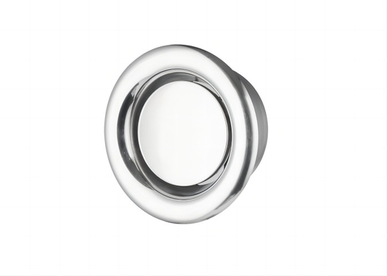 100 mm Edelstahl-Auspuffventil Runder Edelstahl-Auspuffventil ((EAV/SS)