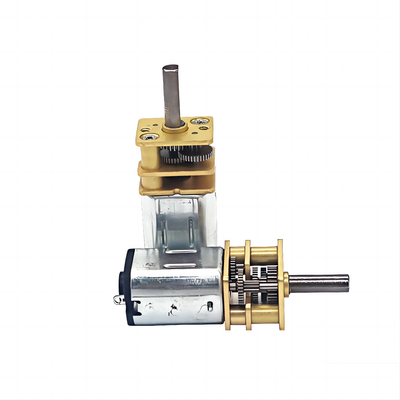 JGA12-N20 Getriebelmotor DC 3V 6V 12V Reduktionsumkehrbares Metallgetriebe mit Encoder