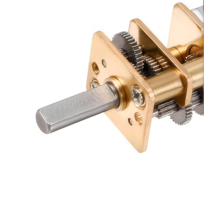 JGA12-N20 Getriebelmotor DC 3V 6V 12V Reduktionsumkehrbares Metallgetriebe mit Encoder