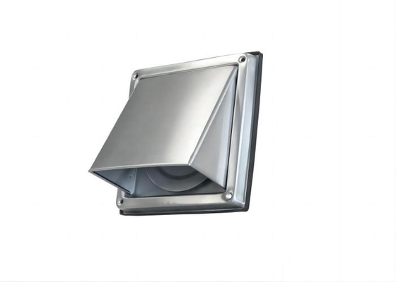 HVAC Außenwand Trockene Edelstahl Außenverhüllte Wandventilation für die Belüftung Nicht zurückkehrende Klappe Außenwal Luftventilation