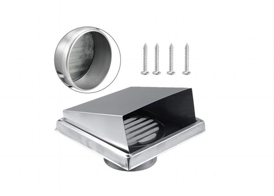 HVAC Lüftung Edelstahl Lüftungsgrill Bestseller Edelstahl Schwerkraftventilation Louvre SMS