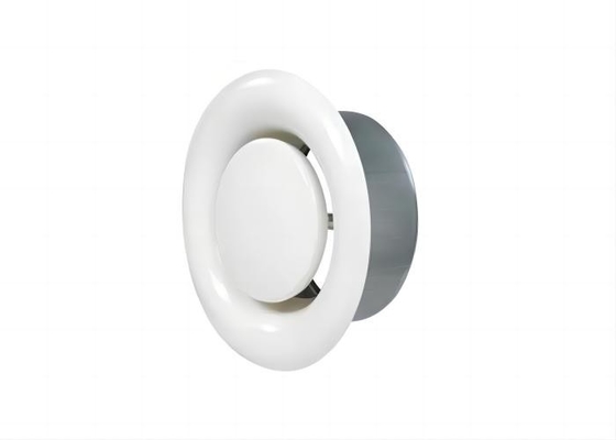 HVAC-System Verzinktes Stahlscheibenluftventil mit Pulverbeschichtung RAL9010/9016/9003