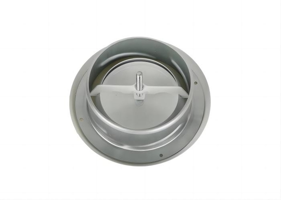 Stahlventilationsgitter Luftdiffusordisk Luftabgas Metallventil Rundluftöffnungen