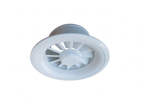 Swirl Rundluftdiffuser mit verstellbaren Klingen 300 mm bis 1070 mm