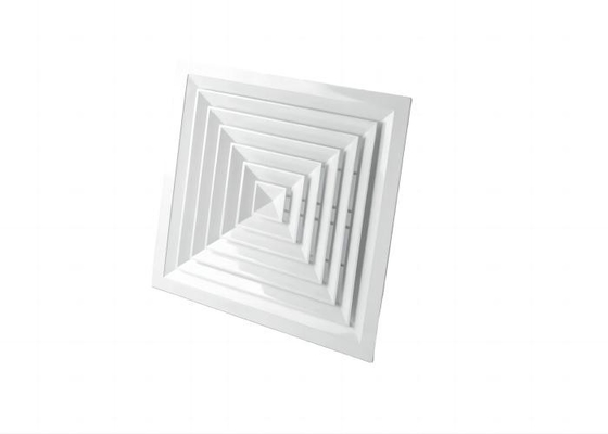 Luftterminal 4-Wege-Diffusor Lüftung Quadrat-Diffusor mit Plenum