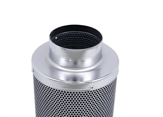 Luftkohlenstofffilter 6 Zoll mit Premium australischen Jungkohle für Inline-Kanal Lüfter Geruchskontrolle Hydroponik Wachstumsräume