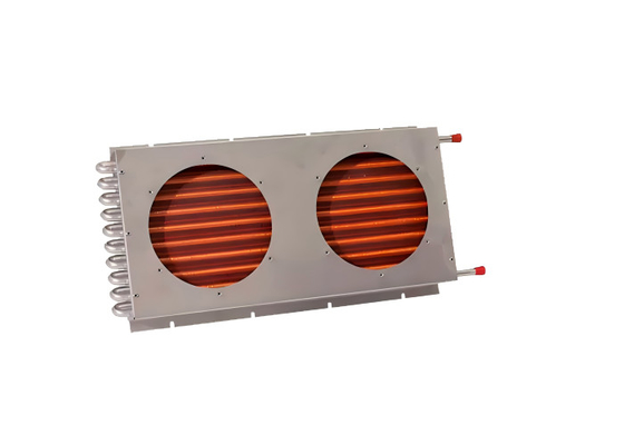 Radiator Heizung und Kühlung Ventilator Spirale Verdampfer Kupferrohr Aluminium Flossen für Kühlung Klimaanlage