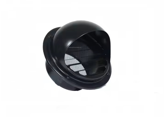 Schwarz Farbe 304 Edelstahl Kugelgitter Ø 125 mm mit Klingen und Moskitonetz
