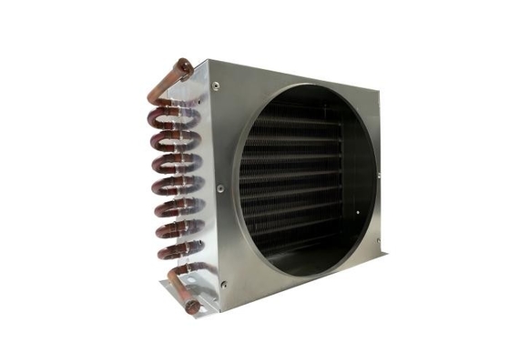 Zusammengestellter korrosionsbeständiger Messing-Finnen-Kondensator für HVACR-Systeme