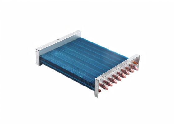 Luftgekühlter Kühlschrank-Dampfer aus Kupferrohr, Aluminiumflossen Kondensatorspulpen