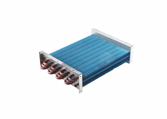 Hochwertige 15X15 Kupferrohr Aluminiumflossen Wasser-Luft-Wärmetauscher Warmwasser-Heizspule