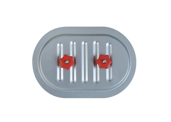 100/125mm Metallzugangsbrett für Kanalkanal Zugangstür HVAC Kanalzugangstür mit Griff