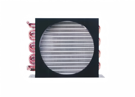 Kupferrohr Metallrohr und Flossenwärmetauscher Kupferrohr und Kupferfolie Flossenrohr Wärmetauscher Spirale